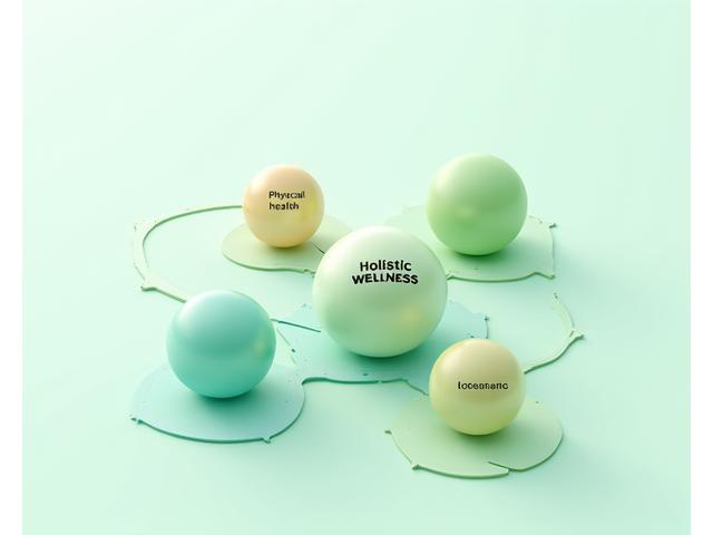 Infographic illustrating Vital Loom's holistic wellness approach covering physical, mental, and emotional pillars