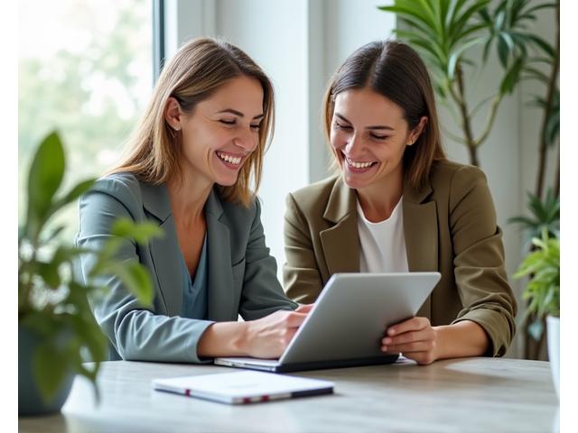 Vital Loom expert guiding a patient through wellness program materials