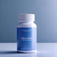 Sleep Aid Supplement Bottle
